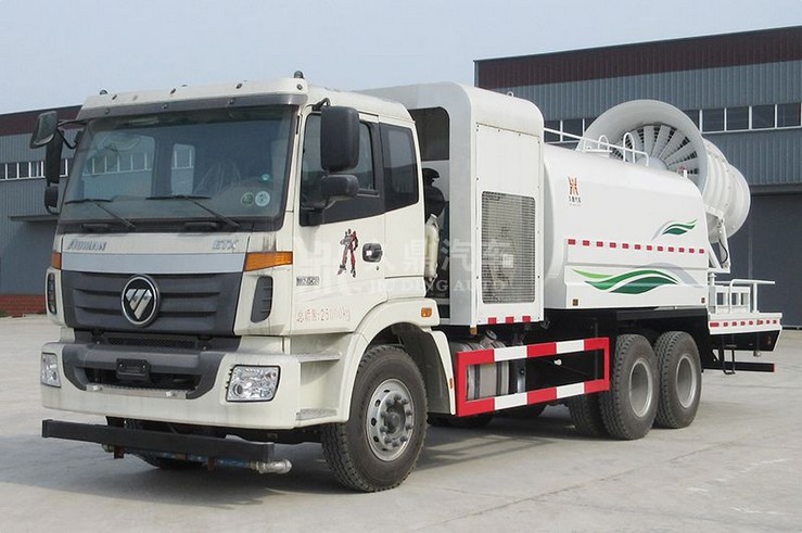 福田歐曼后雙橋多功能抑塵車價(jià)格