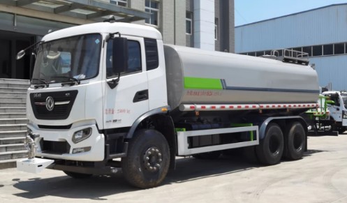 工程灑水車廠家_東風(fēng)天錦后雙橋22方灑水車
